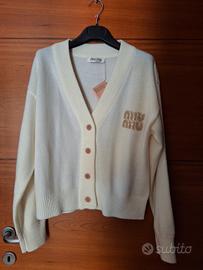 Cardigan corto donna Miu Miu  tg 40