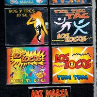 LOS LOCOS LOTTO X6 CD PROMO SINGOLI b917