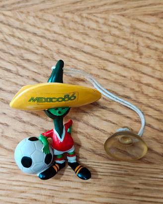 portachiavi mascotte Pique mondiali Messico 86