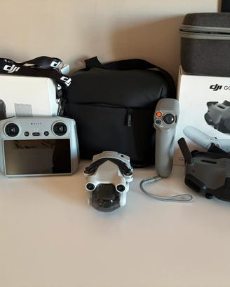 Dji mini 3 pro + Dji Goggles 2 + Dji motion contr