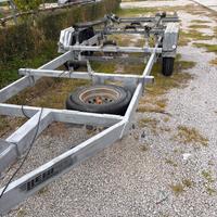Carrello doppio asse ellebi