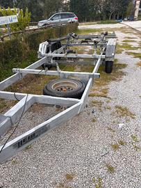 Carrello doppio asse ellebi