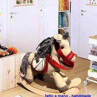 artigianato - cavallo a dondolo