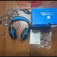 Cuffie gaming BUTFULAKE GH-2 blu nero con scatola