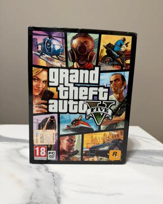 Gioco GTA V PC Cofanetto completo 7 DVD + Mappa