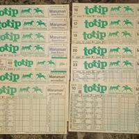 Volume Corri Cavallo, schedine, vintage totip