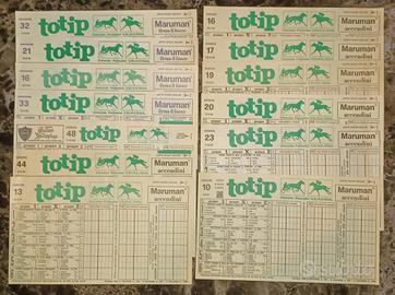 Volume Corri Cavallo, schedine, vintage totip