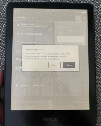 Kindle Paperwhite 11 8gb per parti di ricambio