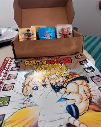 Lotto carte DragonBall Z Lamincards Edibas e Album