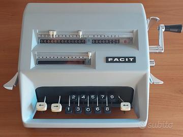 Calcolatrice meccanica vintage FACIT C1-13