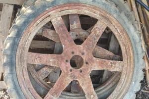 Coppia di ruote per trattore Fiat 420 o simili