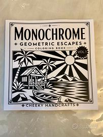 Libro da colorare guidato Monochrome – Nuovo