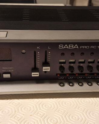 Radiosveglia vintage saba pro rc12 electronic