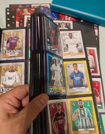 Carte Topps oltre 850 pz + album