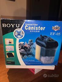 Filtro esterno acquario Boyu Canister