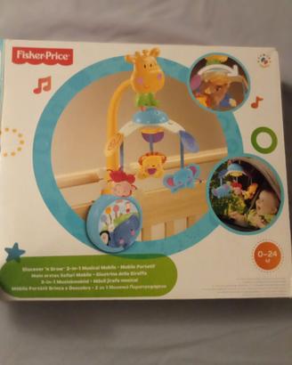 giostrina lettino Fisher Price 