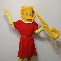 Lisa Simpson carnevale adulto adulti uomo donna 