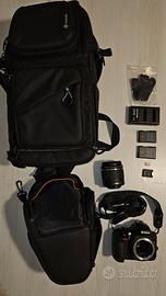 KIT COMPLETO NIKON D3300: Corpo Macchina, Obiett..