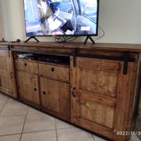 Madia porta tv  in Stile rustico