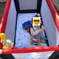 BOX ripiegabile lettino bambino viaggio Giordani