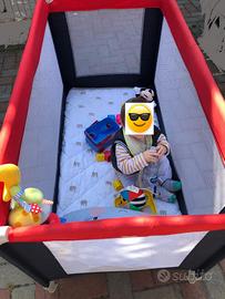 BOX ripiegabile lettino bambino viaggio Giordani