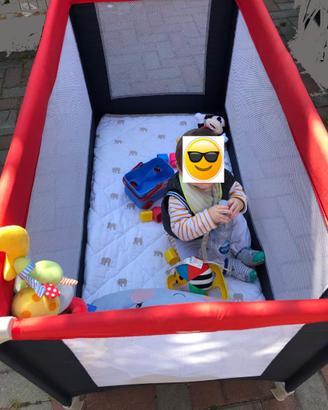 BOX ripiegabile lettino bambino viaggio Giordani