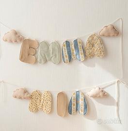 Ghirlanda personalizzata con nome - Handmade