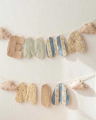 Ghirlanda personalizzata con nome - Handmade