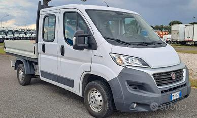 FIAT DUCATO DOPPIA CABINA 7 POSTI CASSONE FISSO