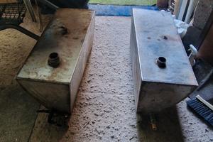 2 serbatoi gasolio acciaio 316l