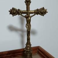 crocifisso in stile barocco vintage