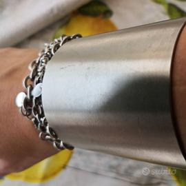 Bracciale rigido in acciaio