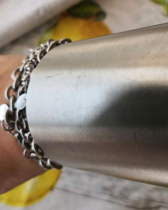 Bracciale rigido in acciaio