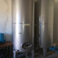 Cisterne in Acciaio Inox per uso alimentare