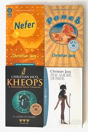 4 libri di Christian Jacq