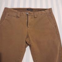 Pantaloni JES ZEE jeans color marrone