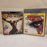 GOD OF WAR ASCENSION E GOD OF WAR III PER PS3