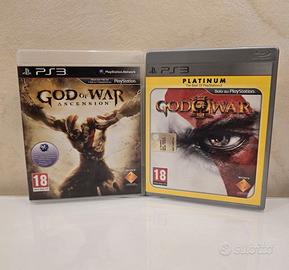 GOD OF WAR ASCENSION E GOD OF WAR III PER PS3