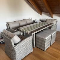 Set giardino rattan