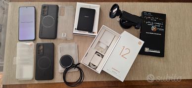 Xiaomi 12 + Magsafe e Powerbank + accessori 