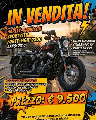 Harley-Davidson Sportster Forty-Eight 1200 – Anno