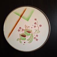 Piatto/Sottotorta Vintage Art Déco 