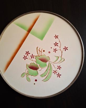 Piatto/Sottotorta Vintage Art Déco 