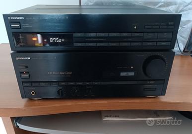 Amplificatore e radio Pioneer 