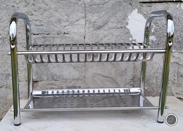 Scolapiatti in acciaio inox 