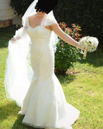 Abito Sposa Michela Elite Tg 46 Bianco