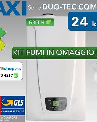 CALDAIA BAXI DUO-TEC COMPACT E 24 KW A CONDENSAZIO