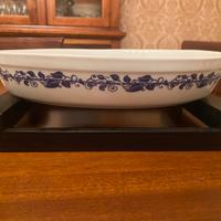 Pirofila da forno con supporto in plastica acciaio