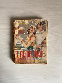 Libro vintage - Il re del mare di E.Salgari