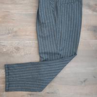 Pantalone Royal Row gessato 100%lana tg 48